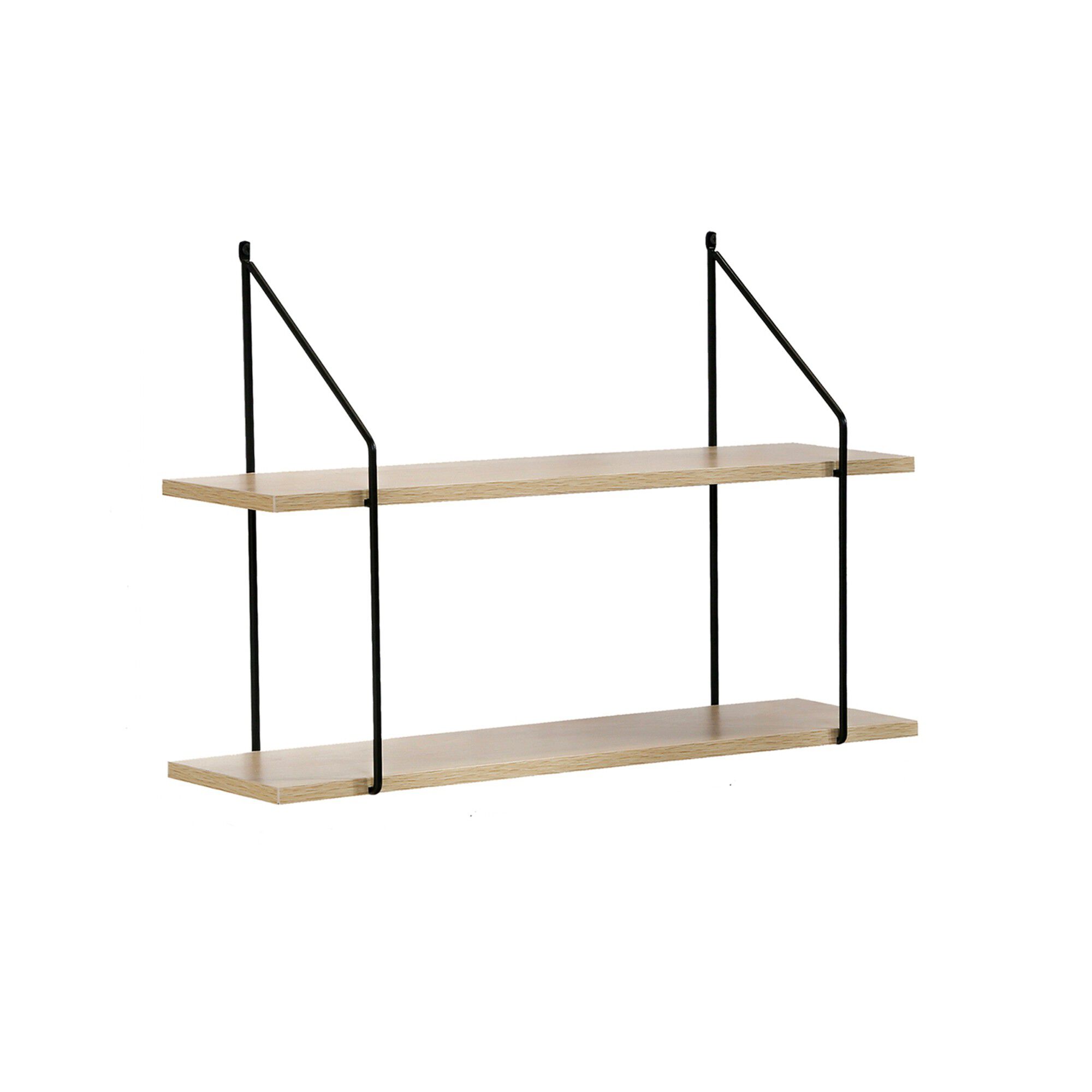Etagère style industriel métal et bois