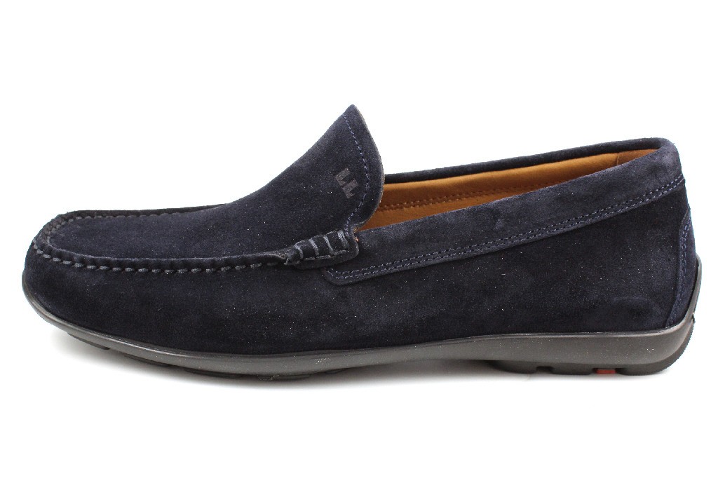 LLOYD Komfort Slipper blau Mokassin Emilio, Blau