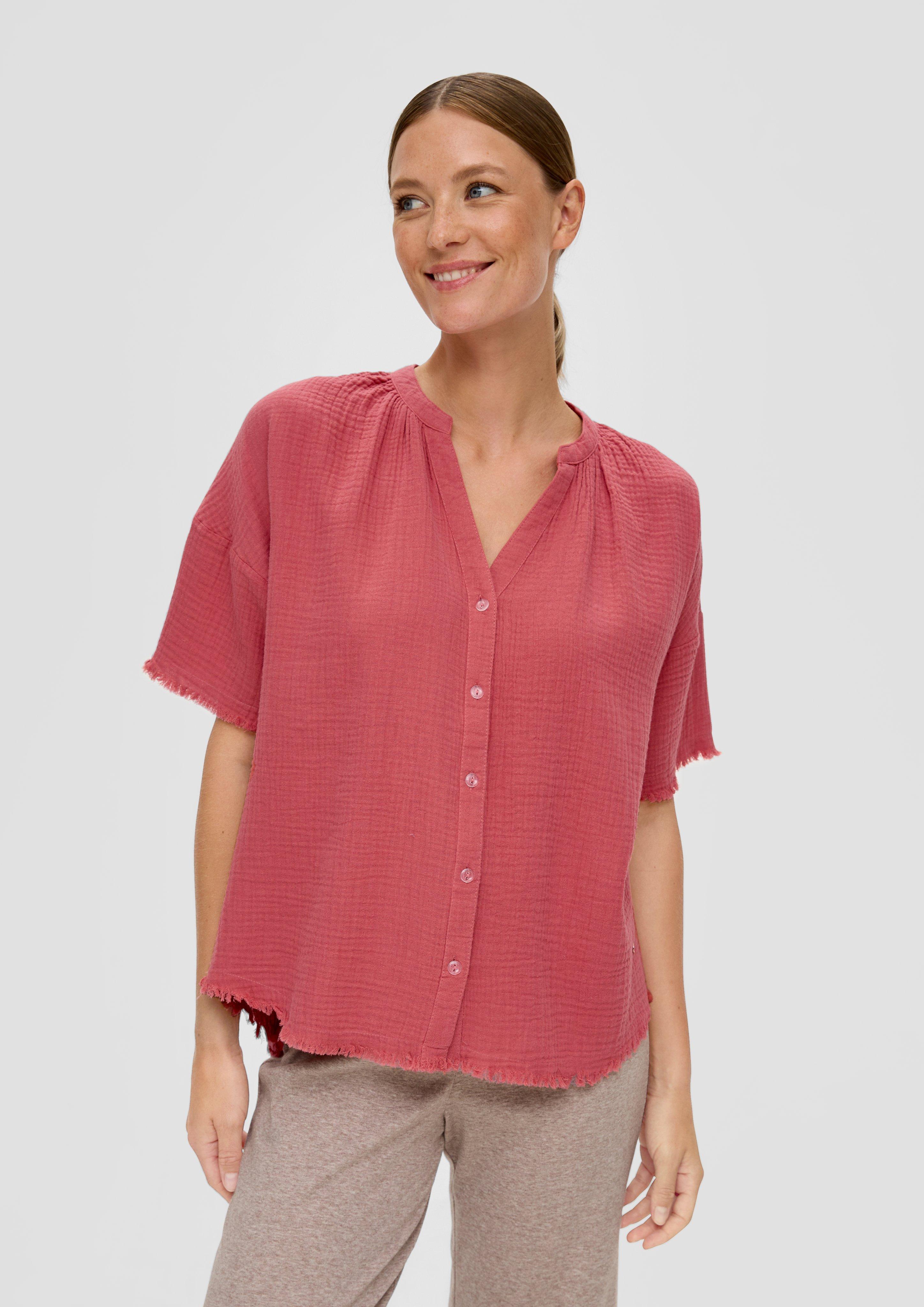 Pyjamashirt aus Musselin  6009075-3400