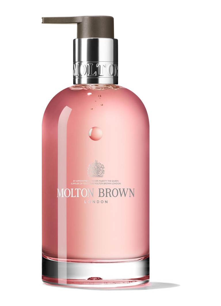Săpun lichid de mâini Molton Brown cu rubarbă și trandafir - sticlă de sticlă