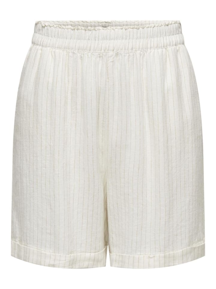 JACQUELINE de YONG Kurze Stoff Shorts Sommer Hot Pants in Weiß günstig kaufen XS