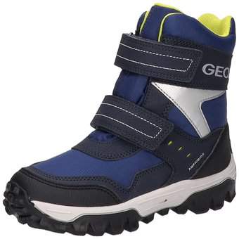 Geox J Himalaya Boy Klett Boots in blau
