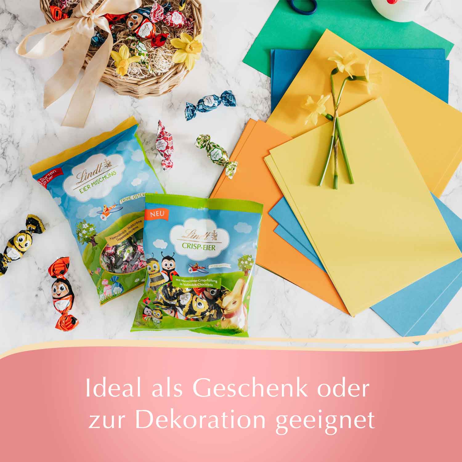 Lindt Kinder Doppelmilch-Eier 100g