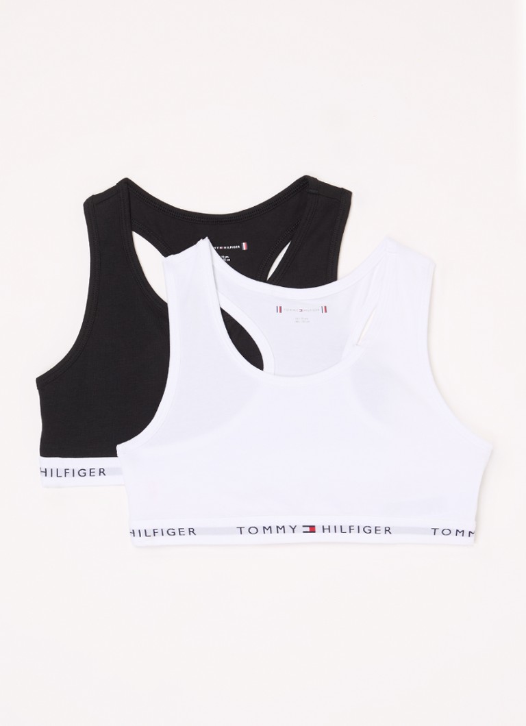 Tommy Hilfiger Bralette with logo band in 2-pack