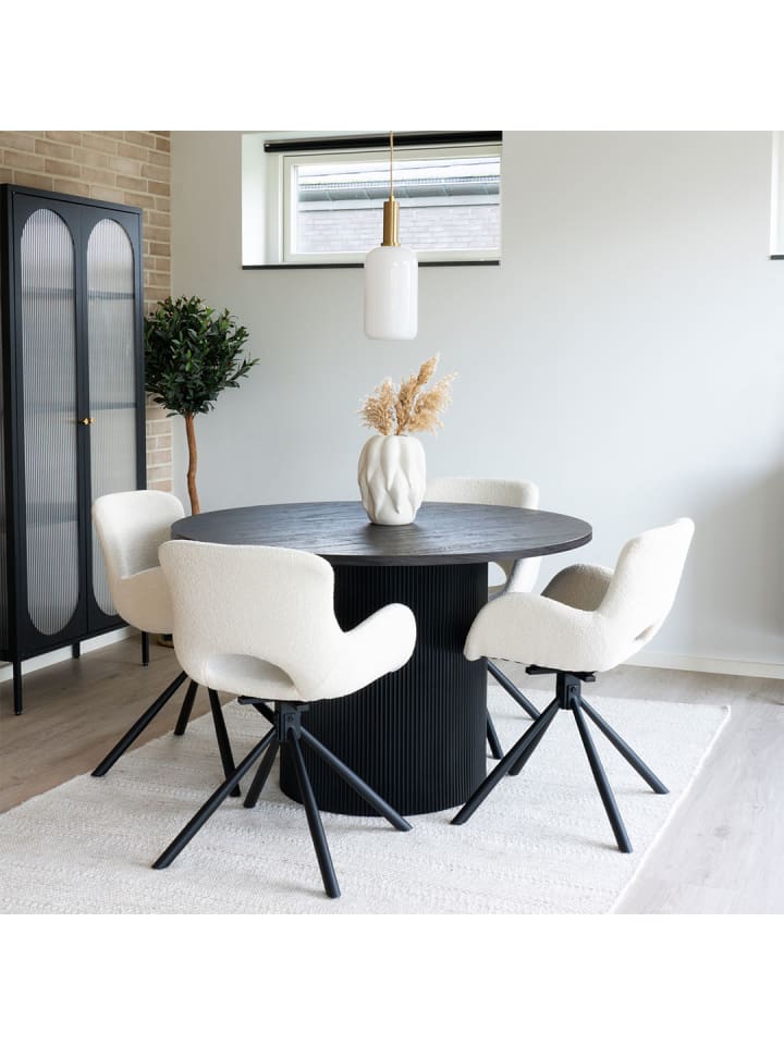 ebuy24 Essgruppe Boavista Dunkelbraun 120 x 120 cm günstig kaufen onesize