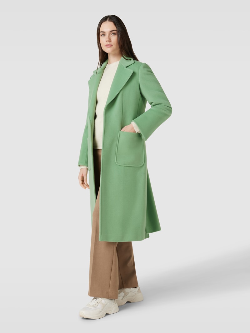 Mantel mit Bindegürtel Modell 'RUNAWAY' in mint