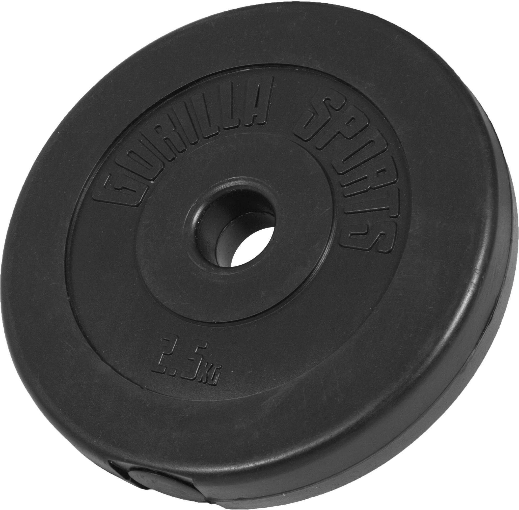 GORILLA SPORTS Kurzhantel Kurzhantelset Kunststoff 20 kg, (Spar-Set, mit Kurzhantelstangen)
