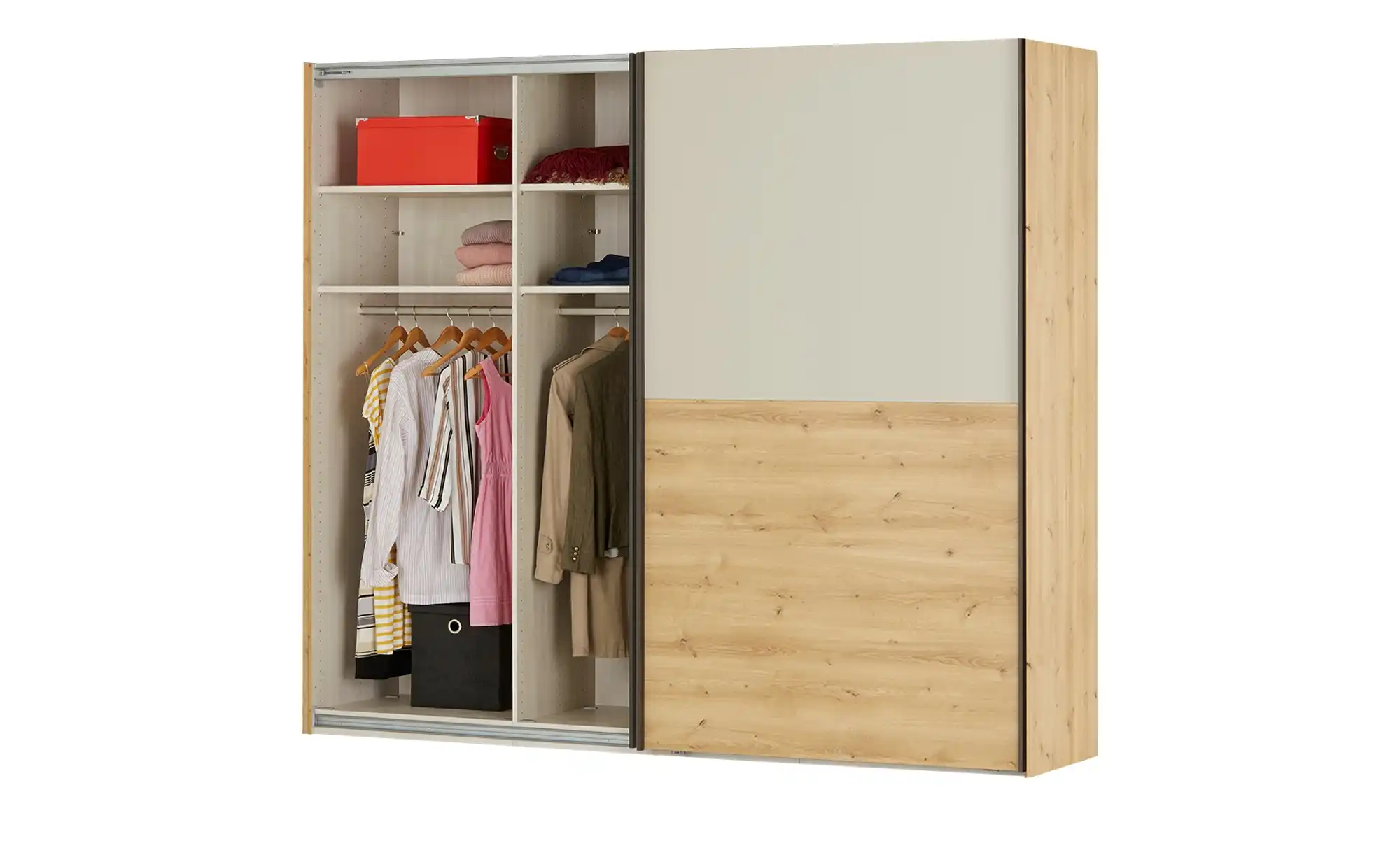 Primo Schwebetürenschrank, 2-türig
