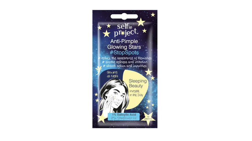 Selfie Project Anti-Pimple Glowing Stars