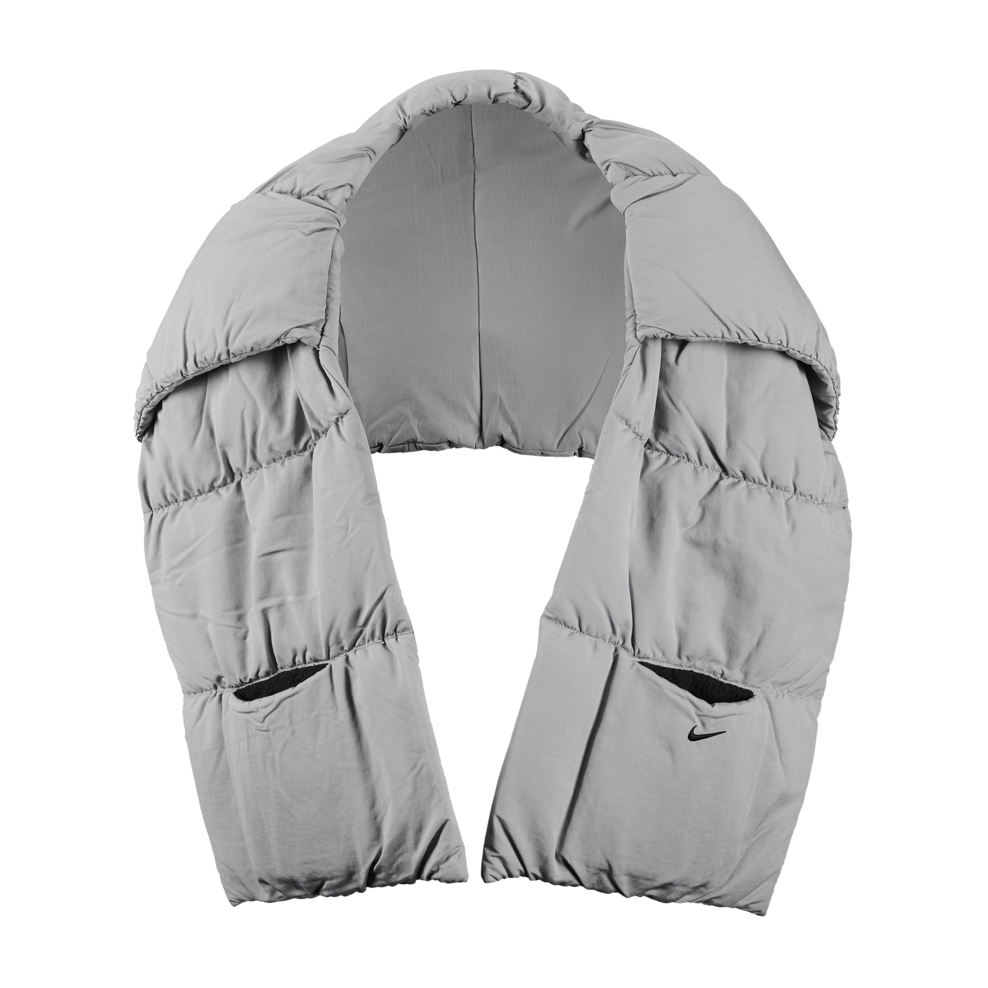 Nike Quilted Neckwarmer Grau Schwarz F059