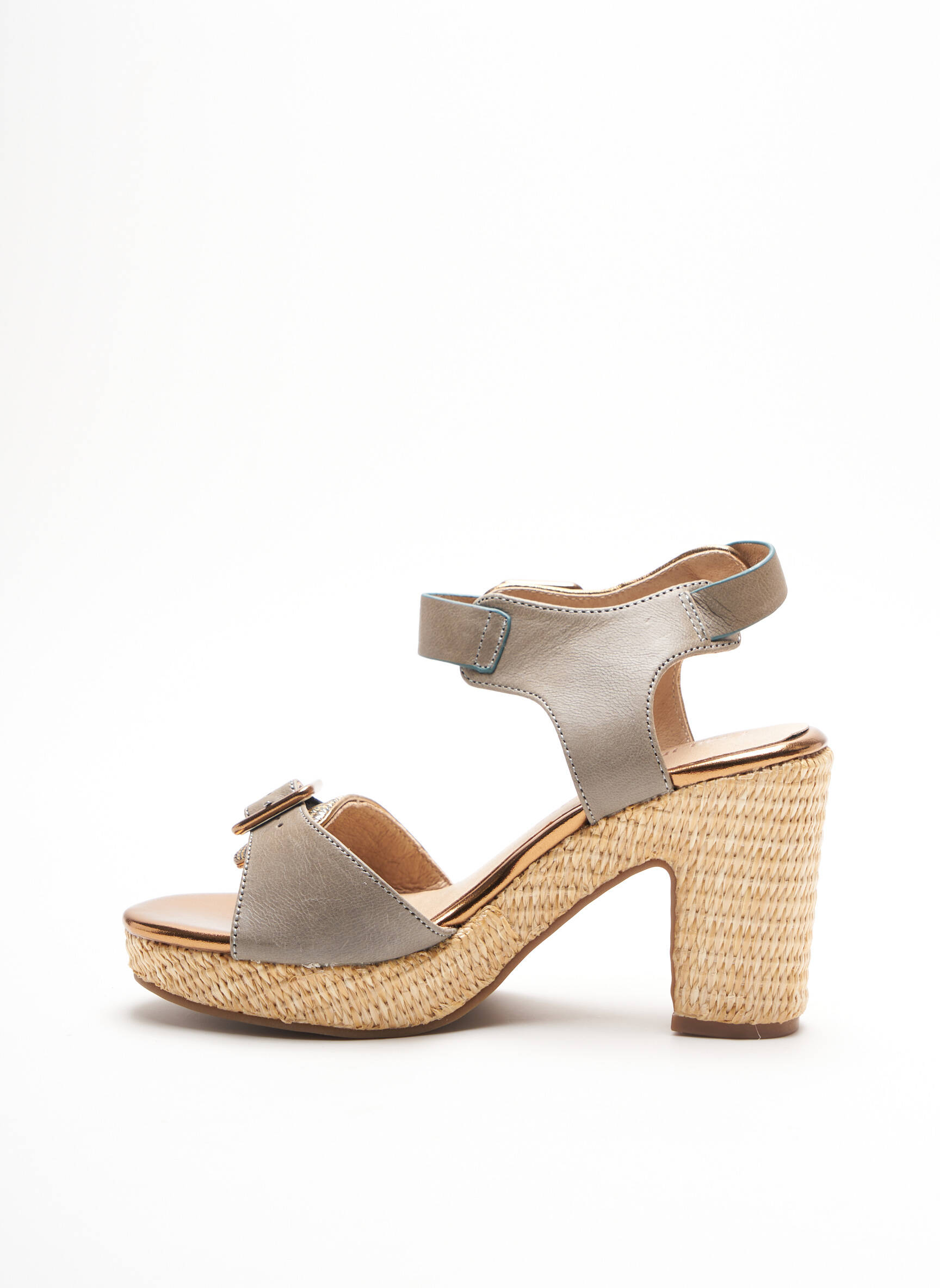 Emilie Karston Sandales Nu Pieds Femme couleur gris