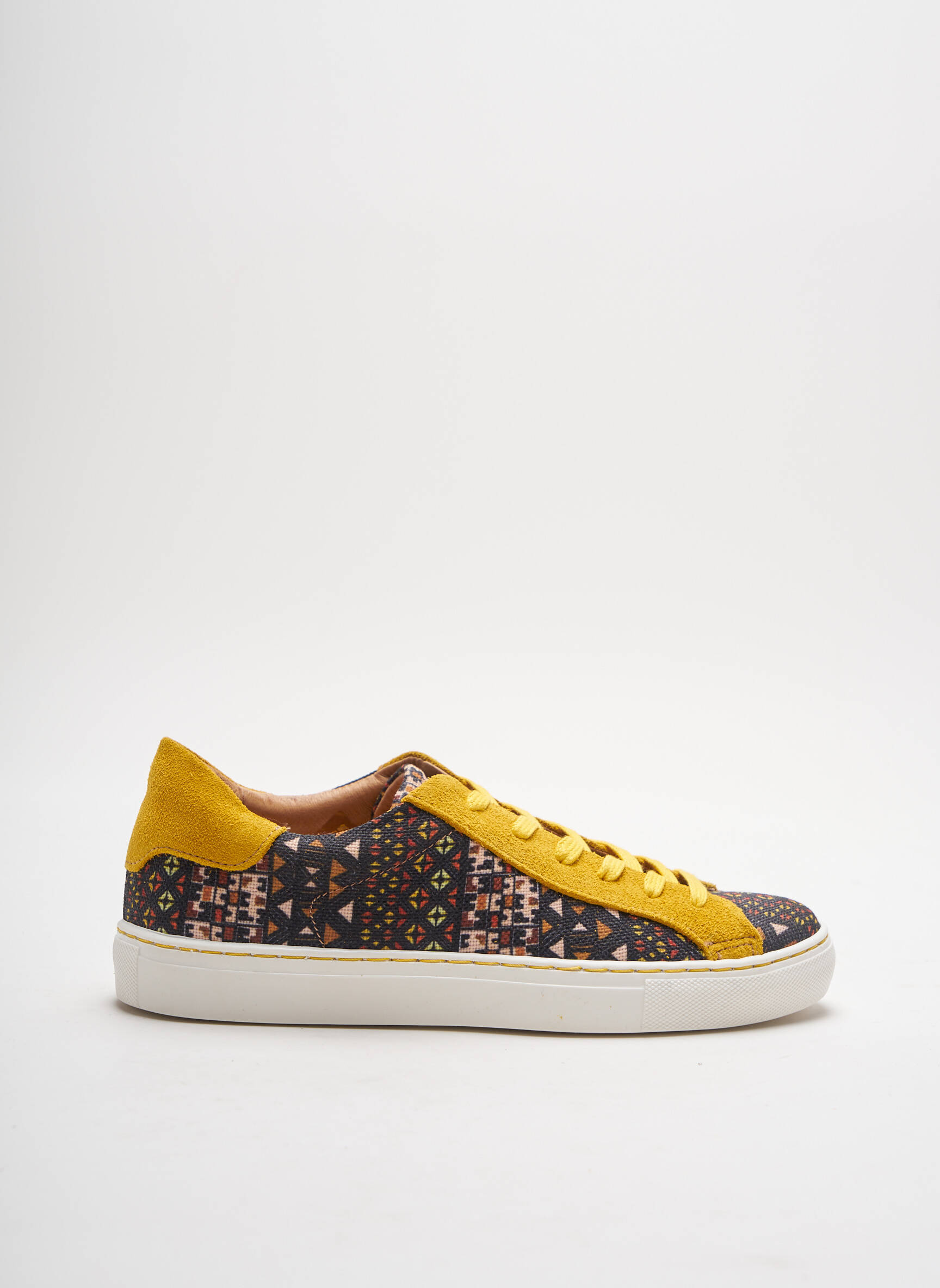 Santafe Baskets Femme couleur jaune