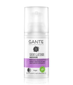 Sante Natürliches Hyaluron & Parakresse Sofort Glättende Augencreme Augencreme-15 ml