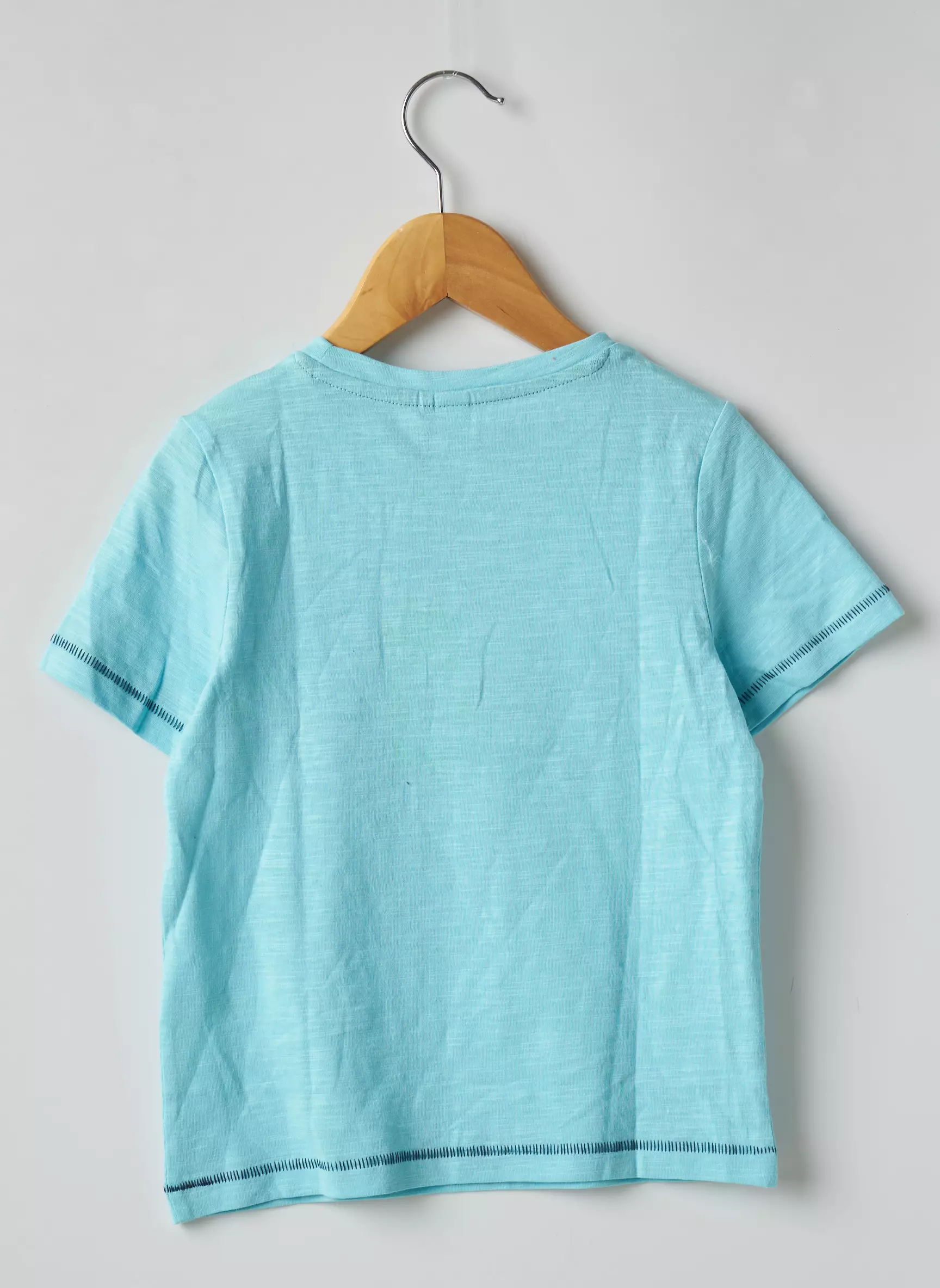 3 Pommes Tshirts Garcon couleur bleu