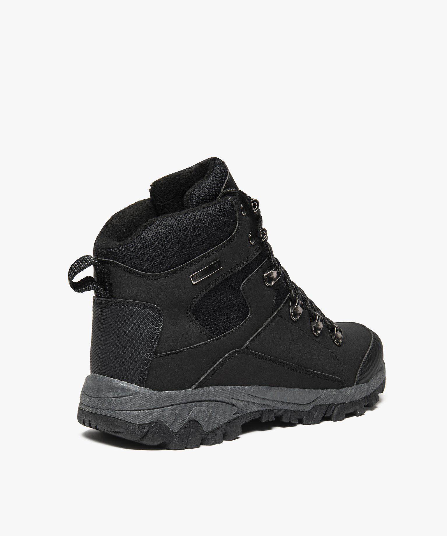 Chaussures de randonnée homme unies doublure polaire noir | GEMO