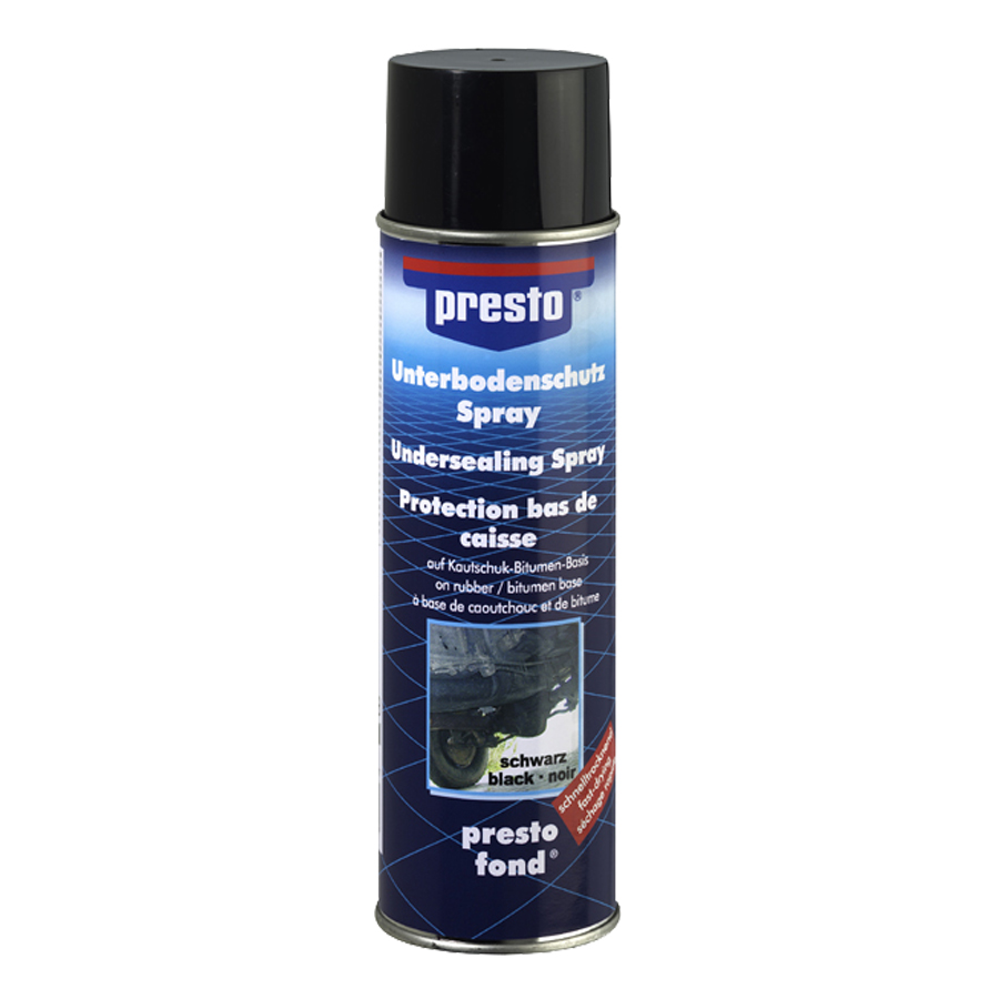 Presto Unterbodenschutz-Spray Bitumen, schwarz 500 ml - ATU
