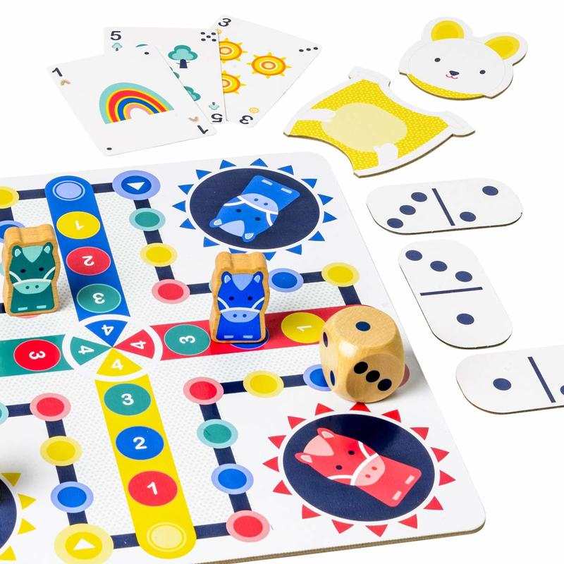 Coffret premiers jeux de société Farm Play Oxybul