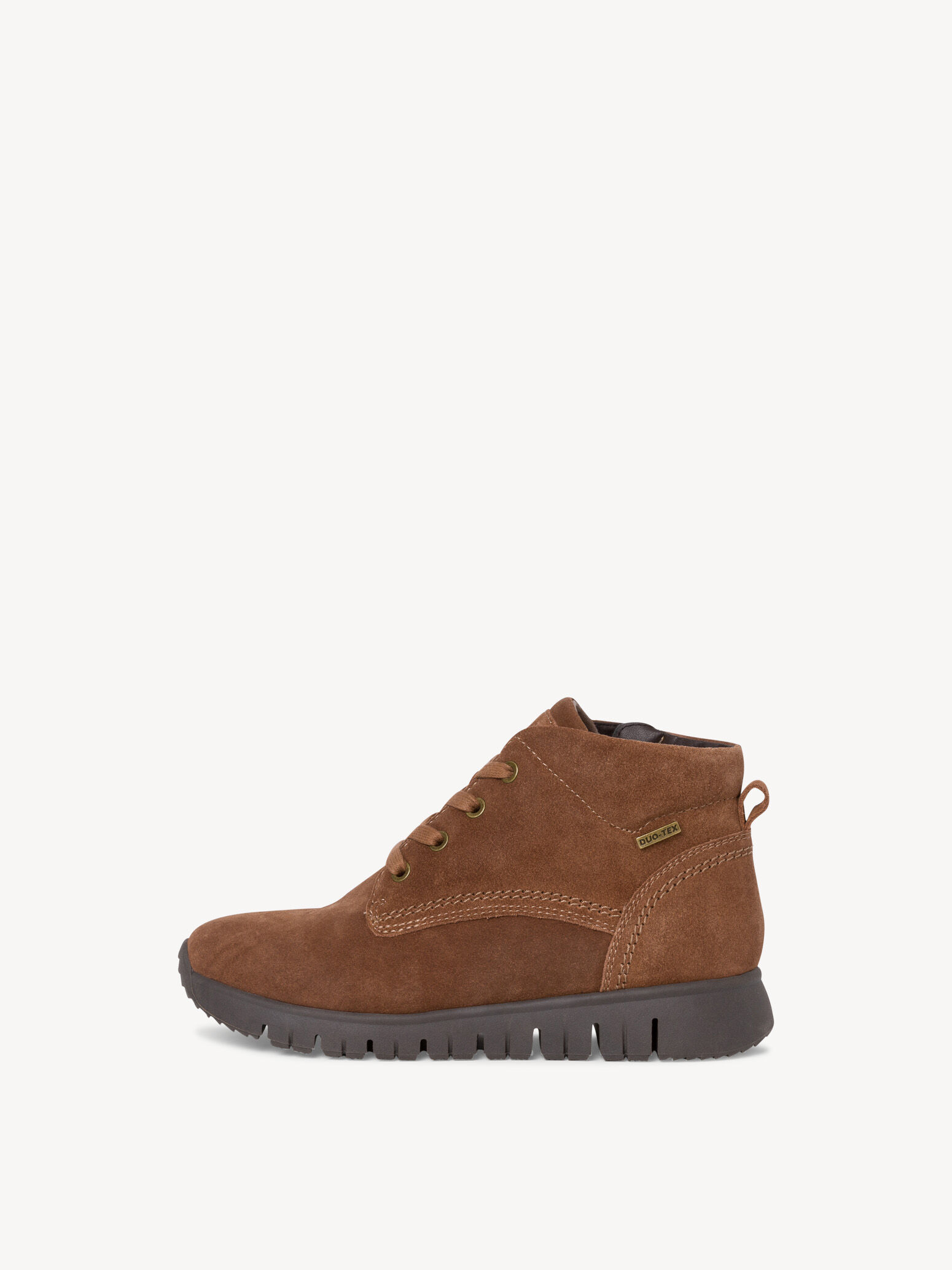 Bottine en cuir - marron