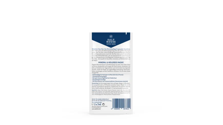 SALTHOUSE Totes Meer Therapie Mineral & Heilerde Maske 14 ml