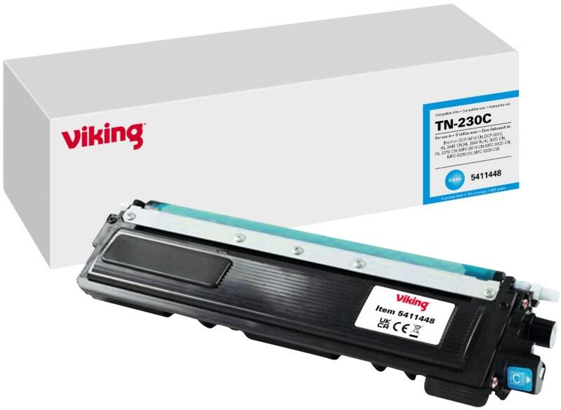 Viking TN-230C Kompatibel Brother Tonerkartusche Cyan