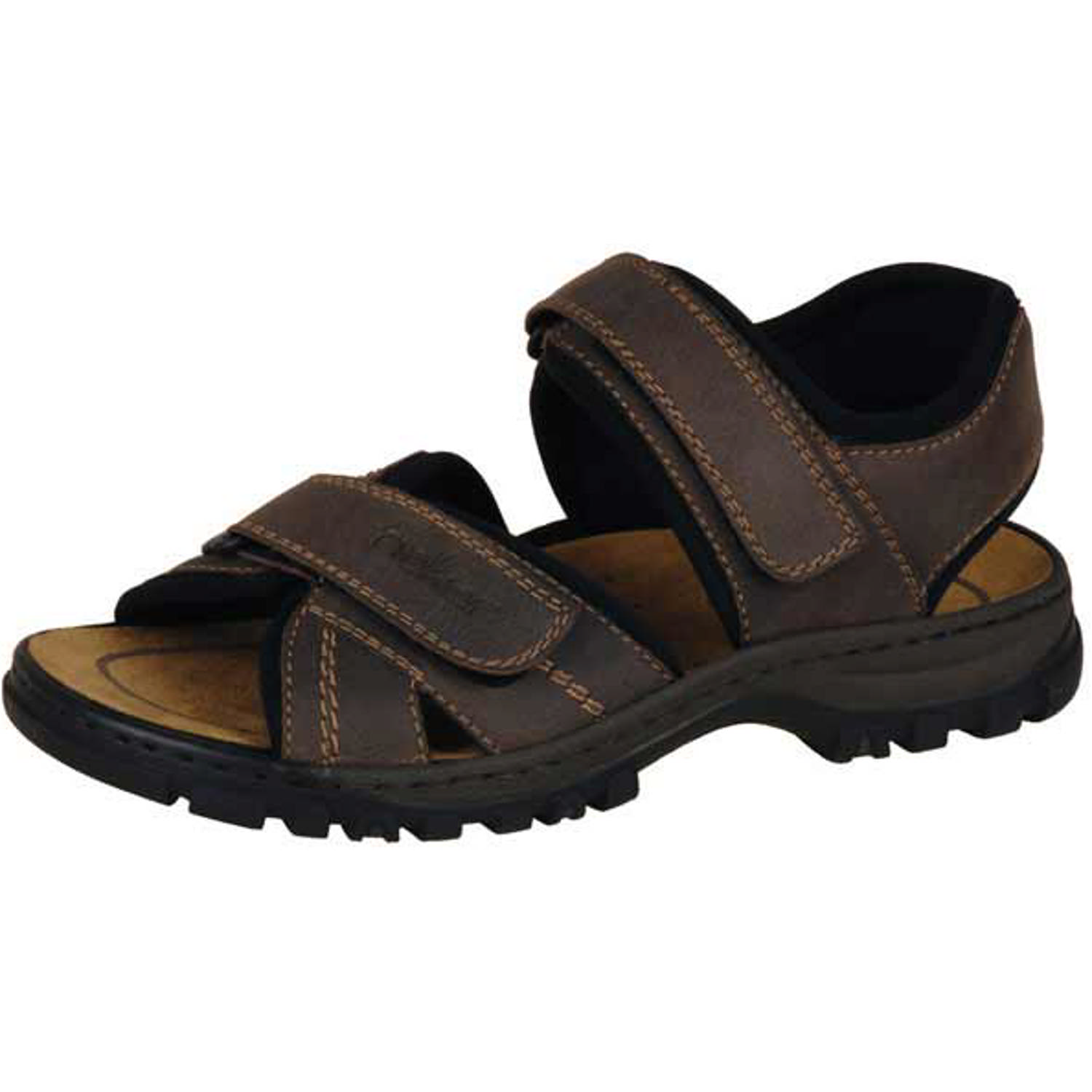 Rieker 25051, Klassische Sandalen, Herren, braun/schwarz