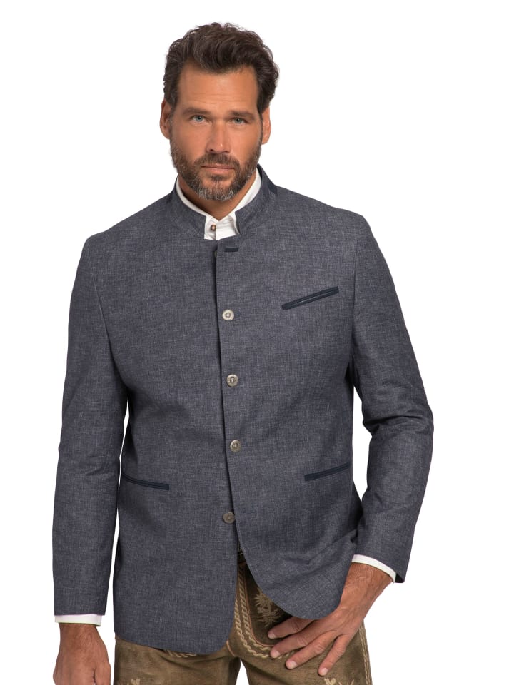 JP1880 Trachtenjanker in navy blau günstig kaufen