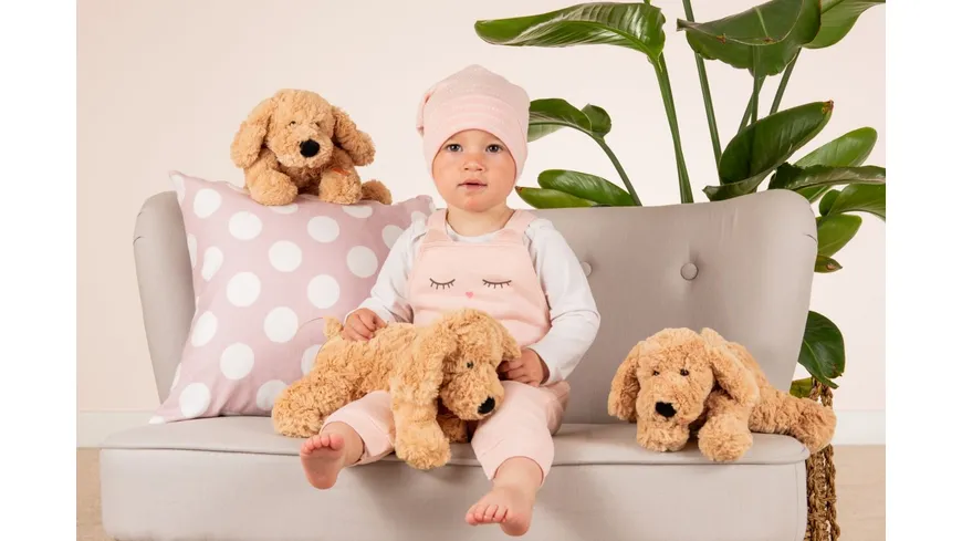 Teddy-Hermann - Schlenkerhund beige, 28 cm