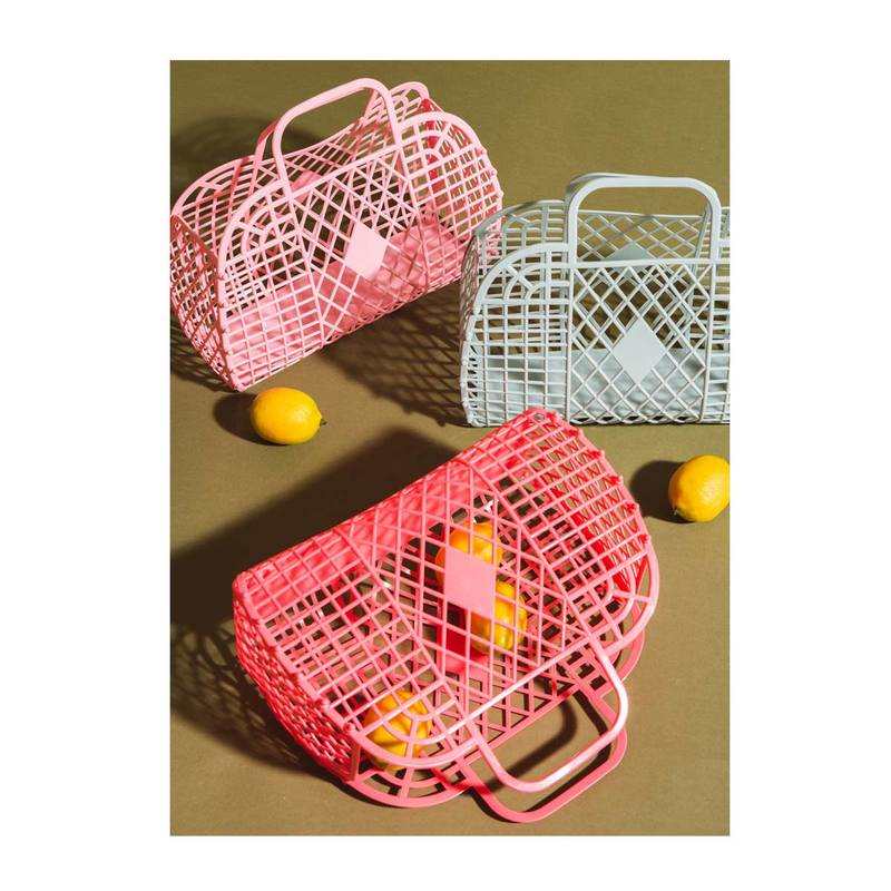 Panier bleu gris Amadeus les petits