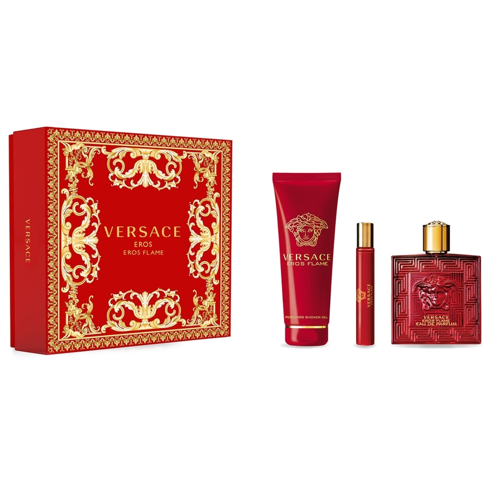 Versace Coffret VERSACE EROS Flame 100ml + 2 cadeaux Coffret Eau de Parfum + 2 cadeaux