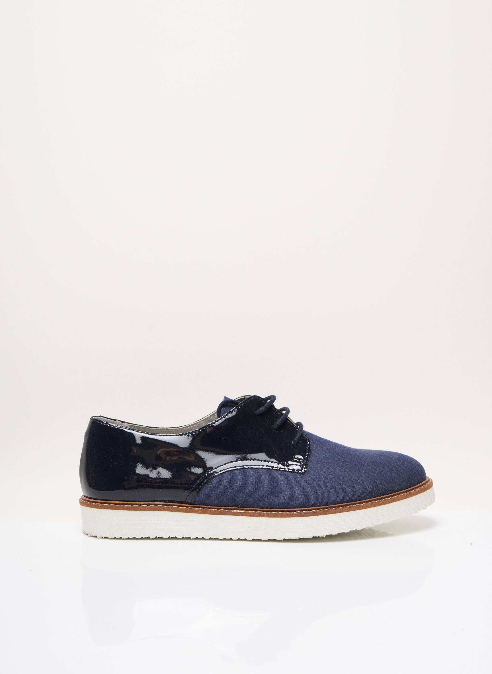 Ippon Vintage Derby Femme couleur bleu