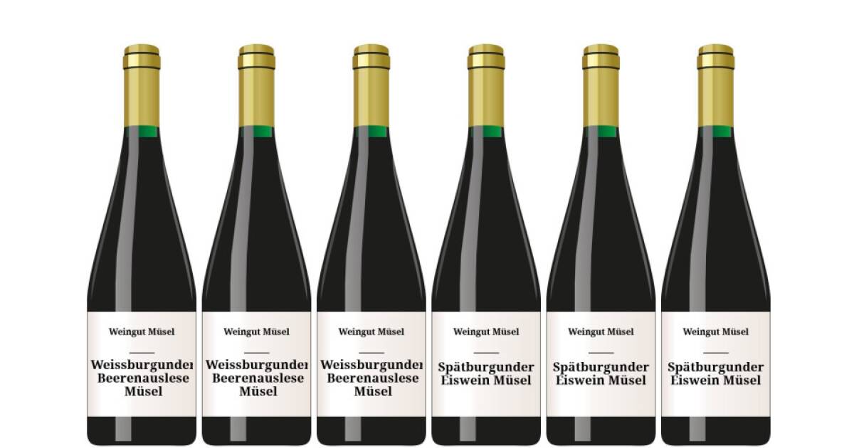Edelsüß - Paket Eiswein & Beerenauslese von Weingut Müsel günstig bei wein.de kaufen