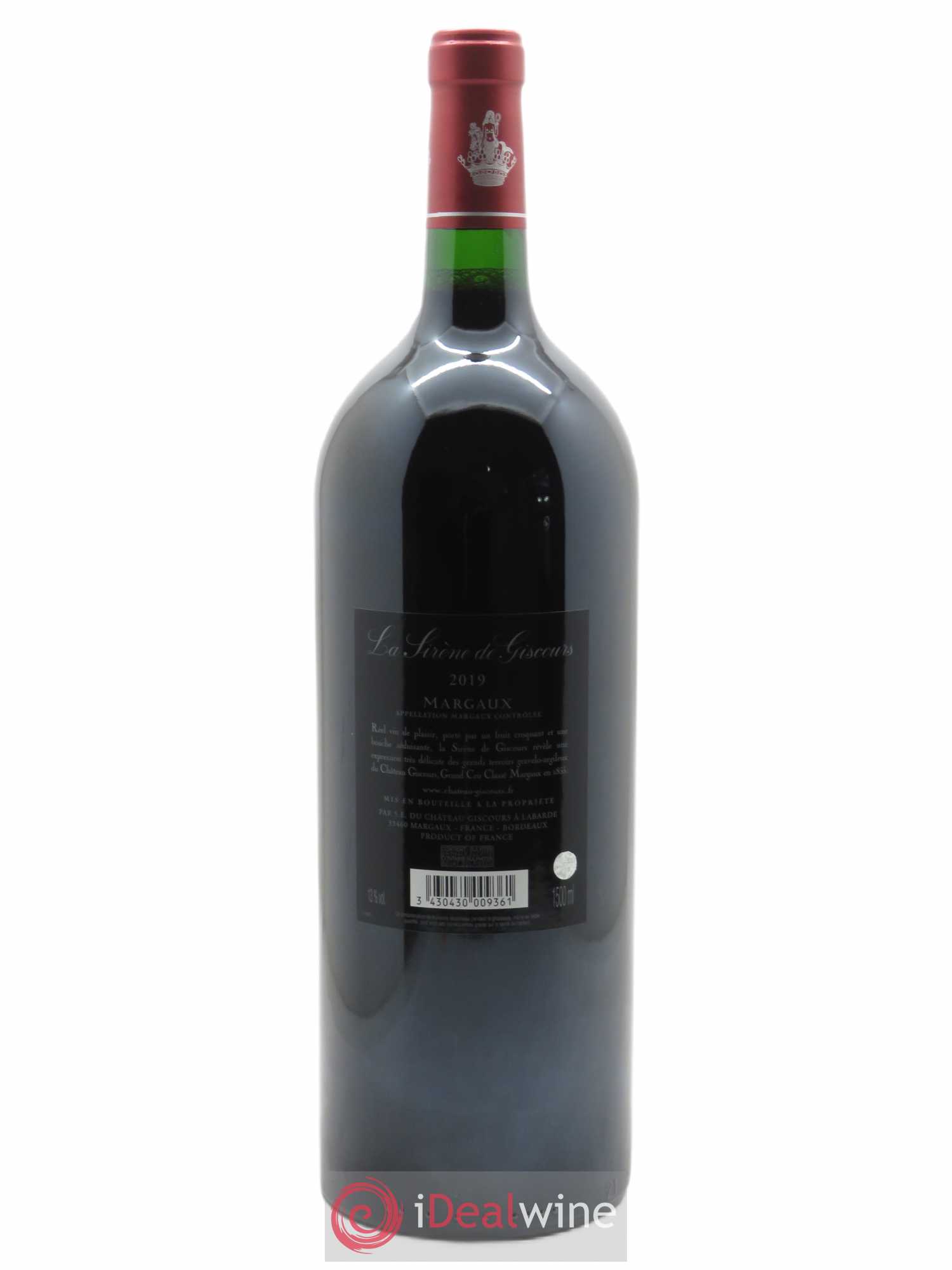 La Sirène de Giscours (CBO à partir de 6 BTS) 2019 - Lot de 1 Magnum