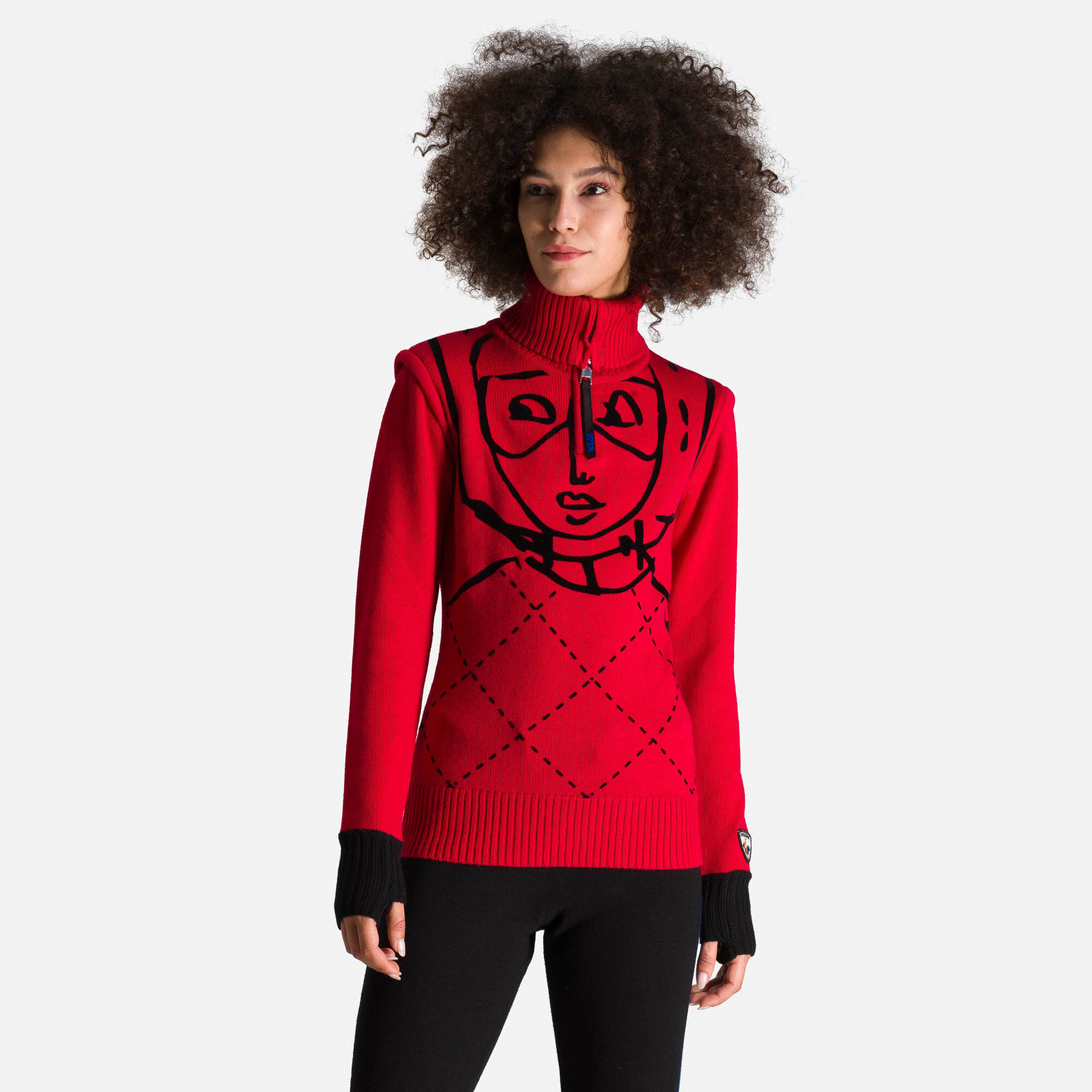 Pull demi-zip Kimo JCC Femme