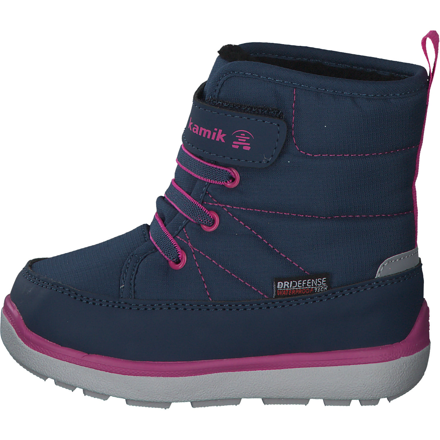 Kamik Luget NF9396, Stiefeletten (Kinder), Kinder, Navy/Magenta