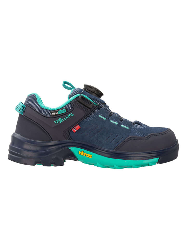 Trollkids Leder-Wanderschuhe 