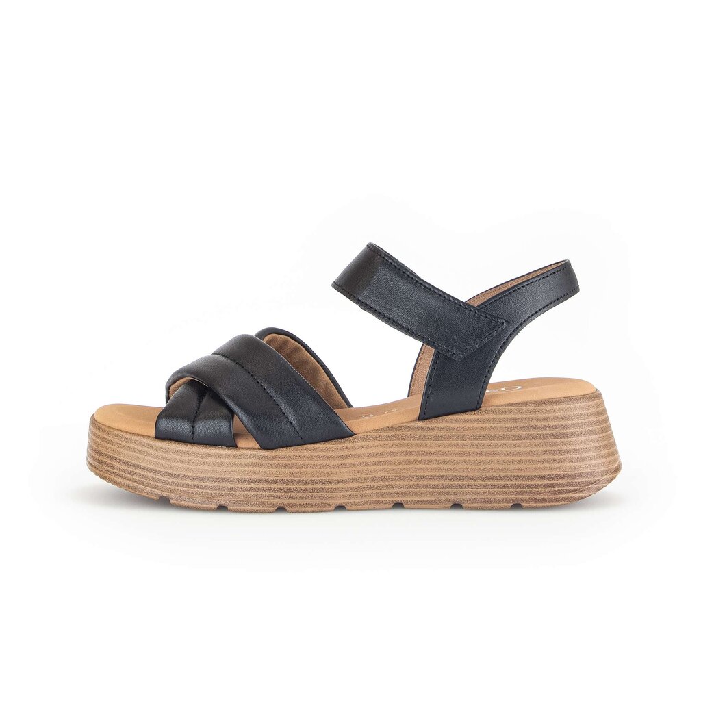 Gabor comfort Plateau Sandale schwarz