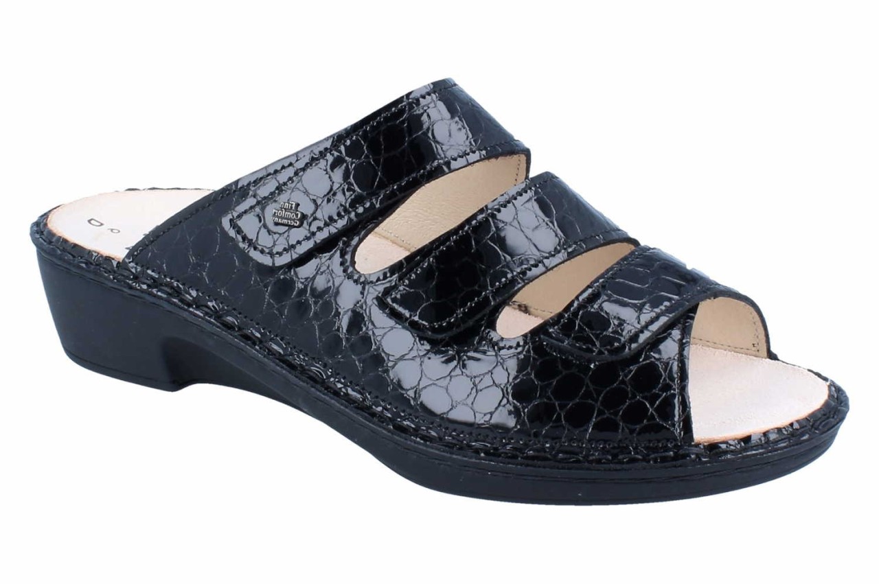 FINN COMFORT Pantoletten schwarz Canzo