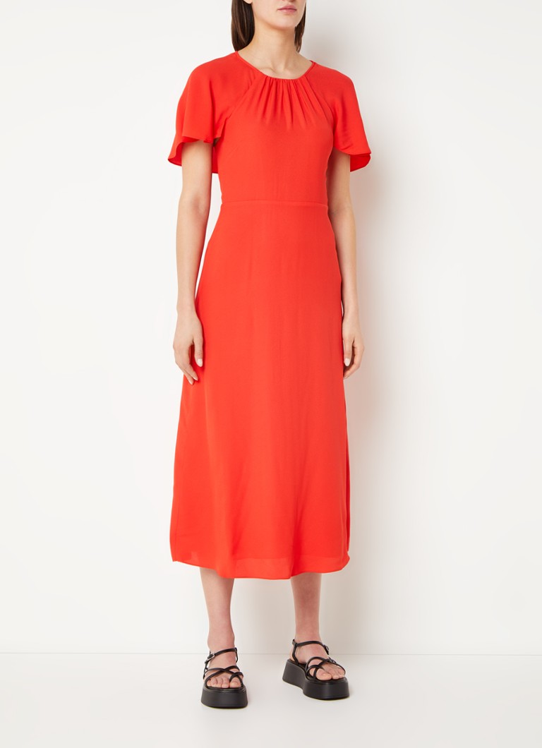 Rochie midi cu spate deschis de la Whistles Annabelle