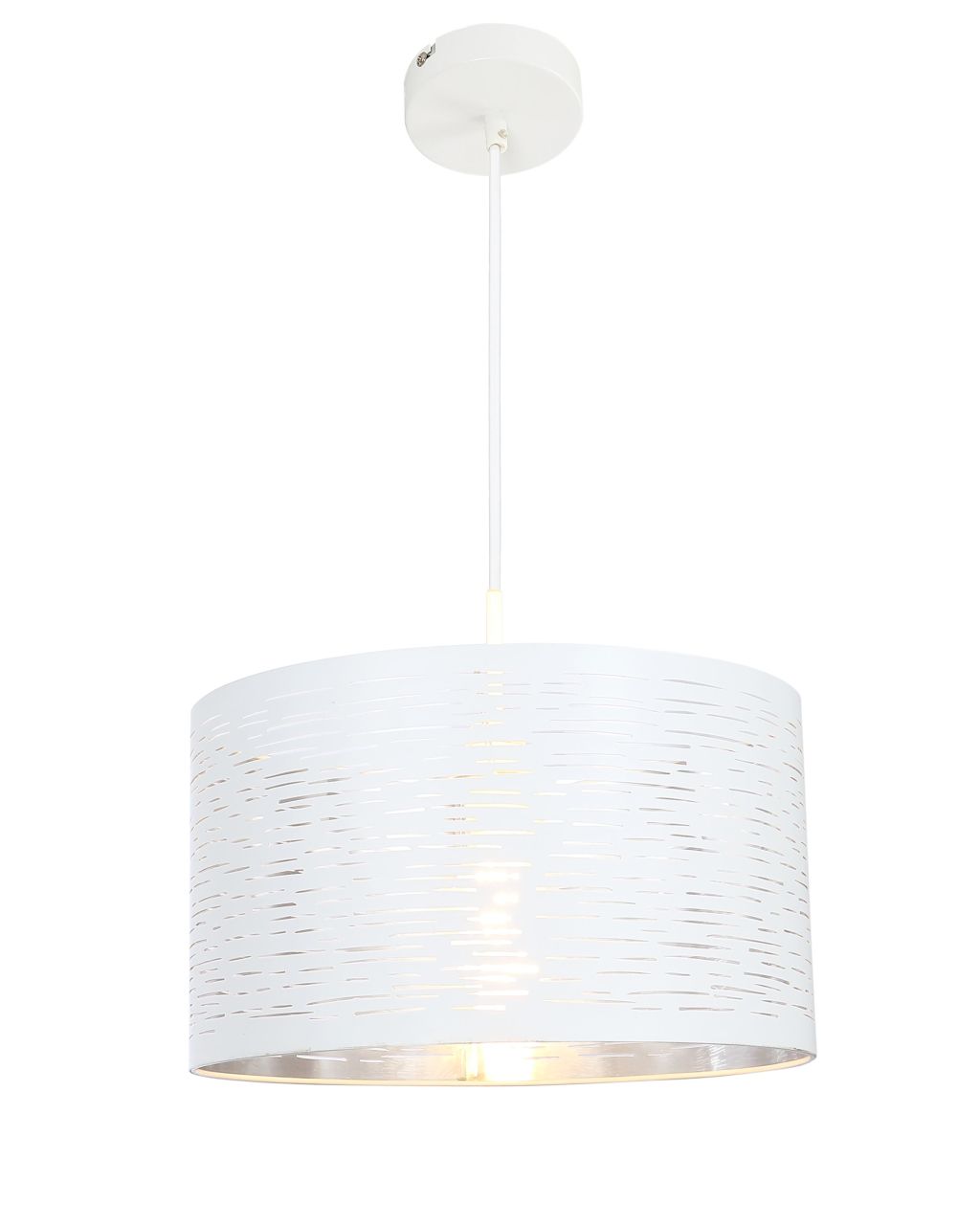 Globo Lighting - BARCA - Hängeleuchte Metall weiß, 1x E27