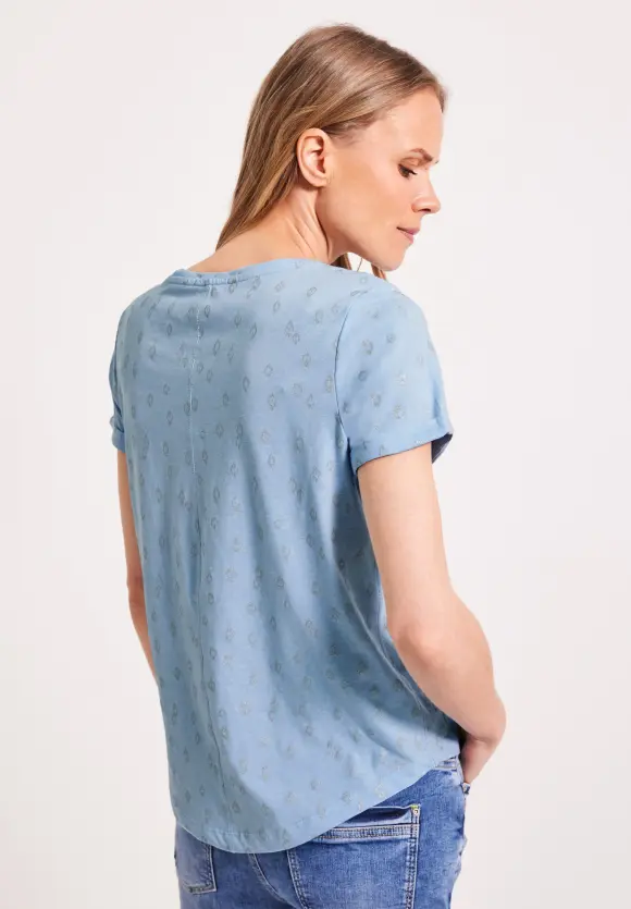 CECIL T-Shirt mit Folienprint