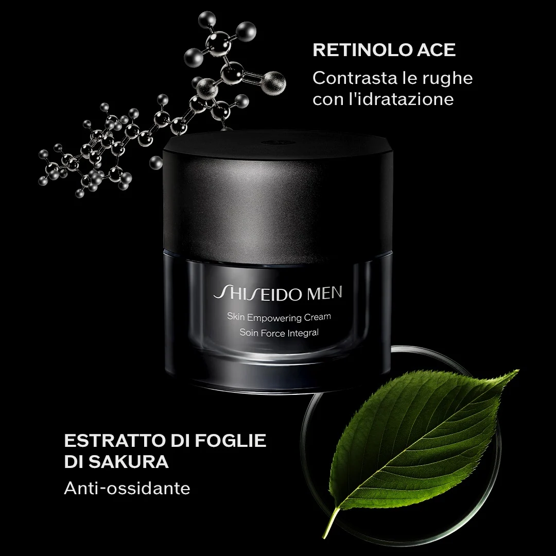 Men Skin Empowering Cream - Crema viso antirughe