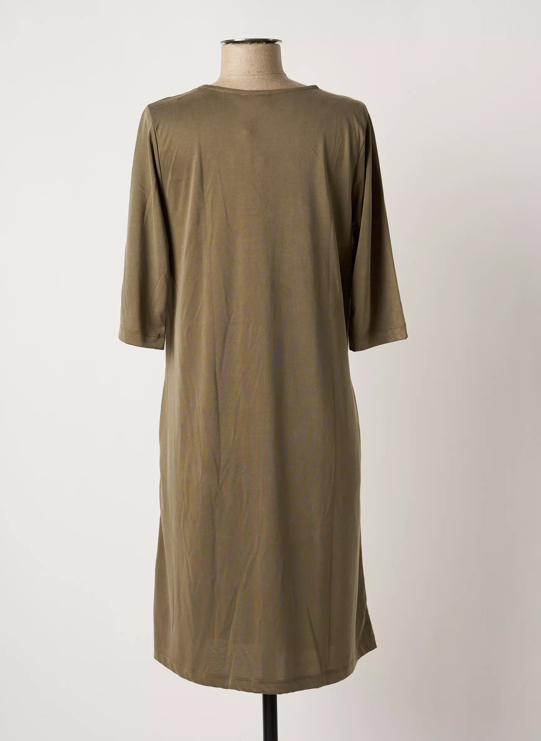 Cream Robes Mi Longues Femme couleur vert