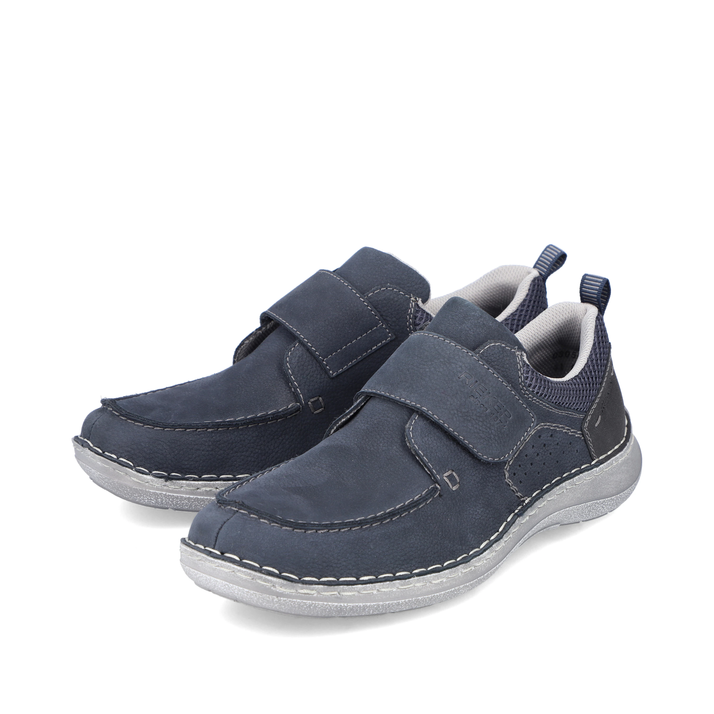 Rieker Herren Slipper schieferblau
