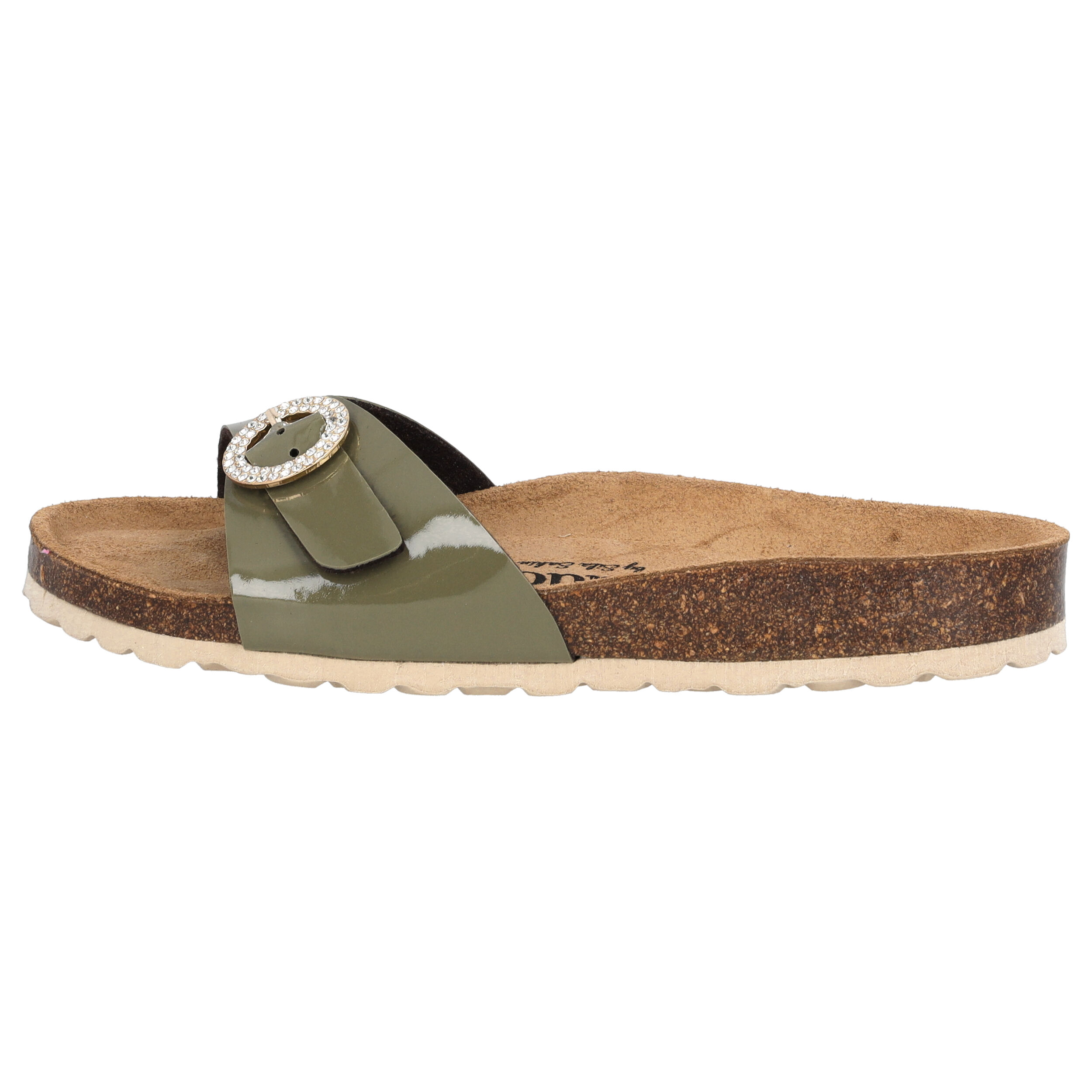 Palado Malta RD by Sila Sahin, Pantoletten, Damen, Khaki Lack