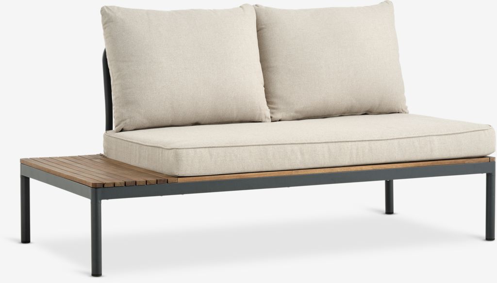 Moduł wypoczynkowy HOU Sofa HOU 2-osobowa z twardego drewna