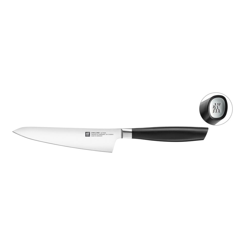 Kochmesser compact 14 cm, Silber