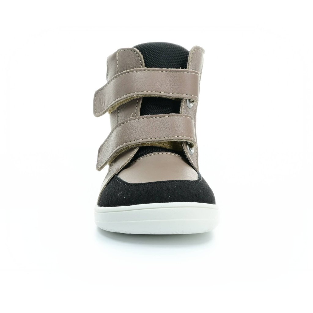 Baby Bare Febo Winter Acaico (mit Membran/Asfaltico) hellbraune Barfußstiefeletten