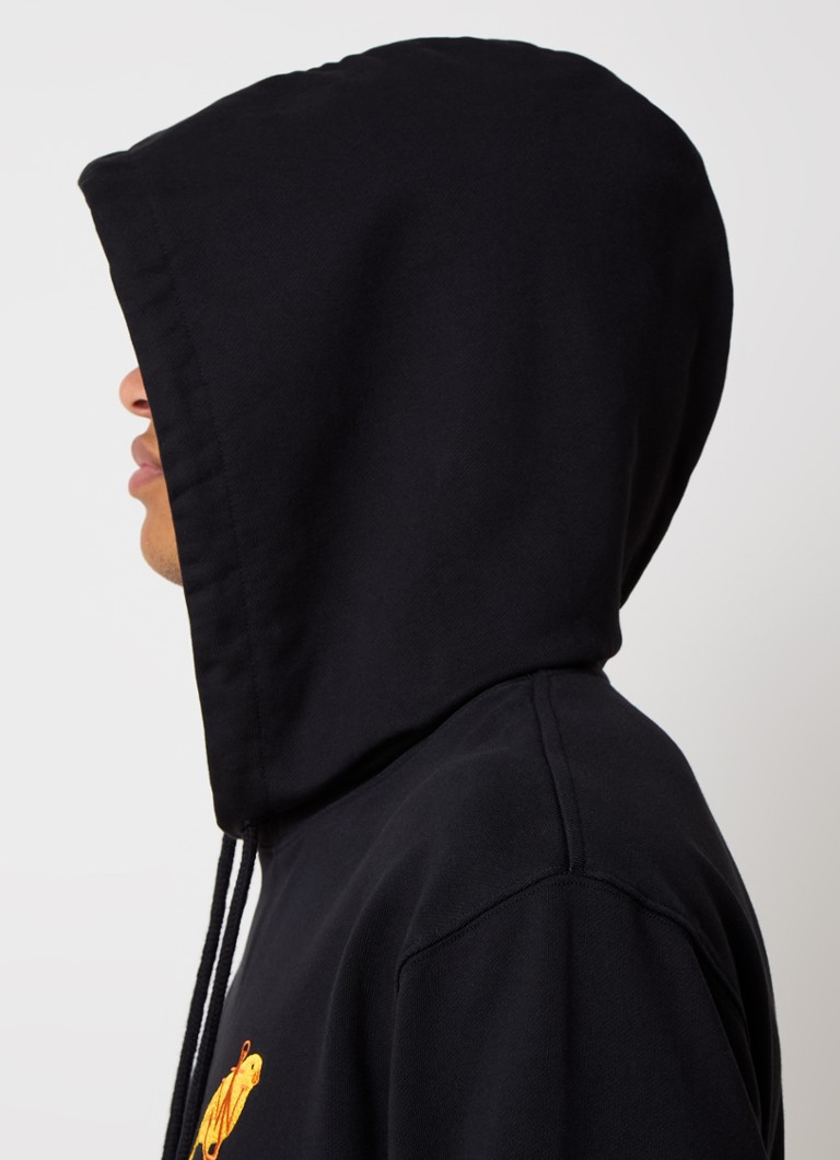 Hanorac JW Anderson Canary, confecționat din bumbac organic, cu logo brodat.