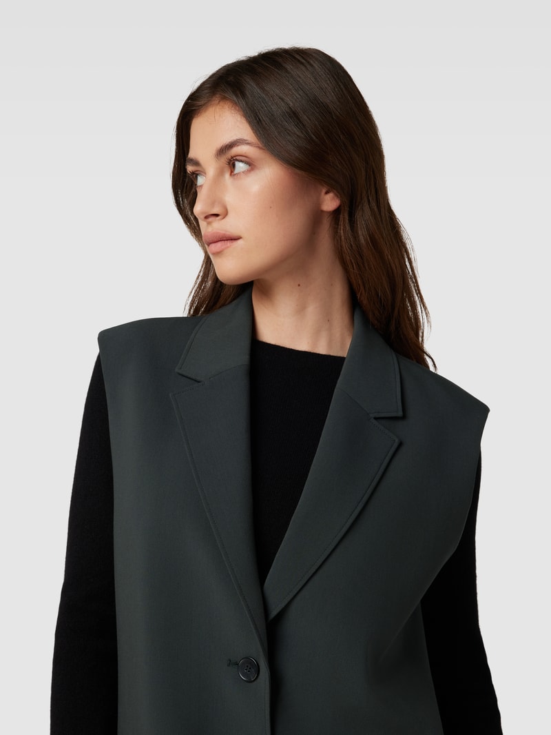 Blazer ohne Arm in smaragdgrün