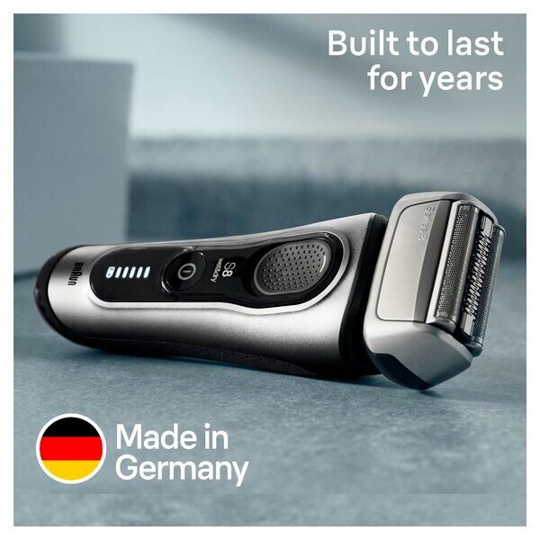 Braun Series 8 8517s Elektrický holiaci strojček strieborný